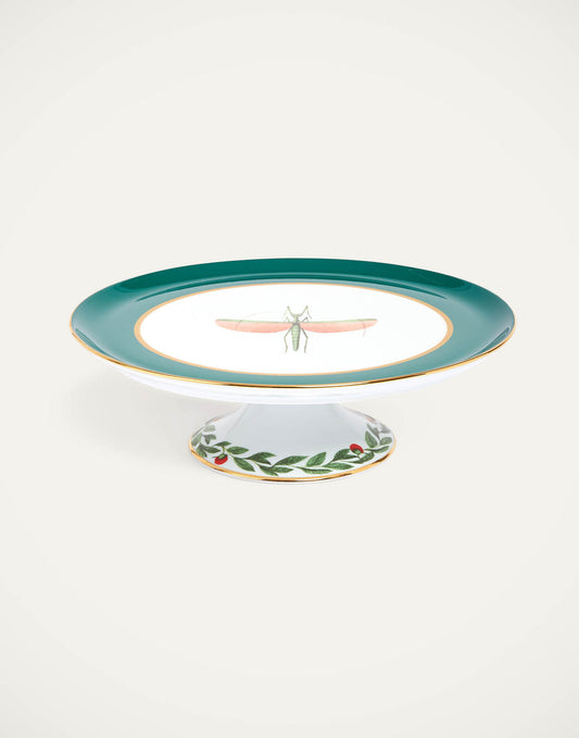 Libellula Cake Stand, Green, La DoubleJ