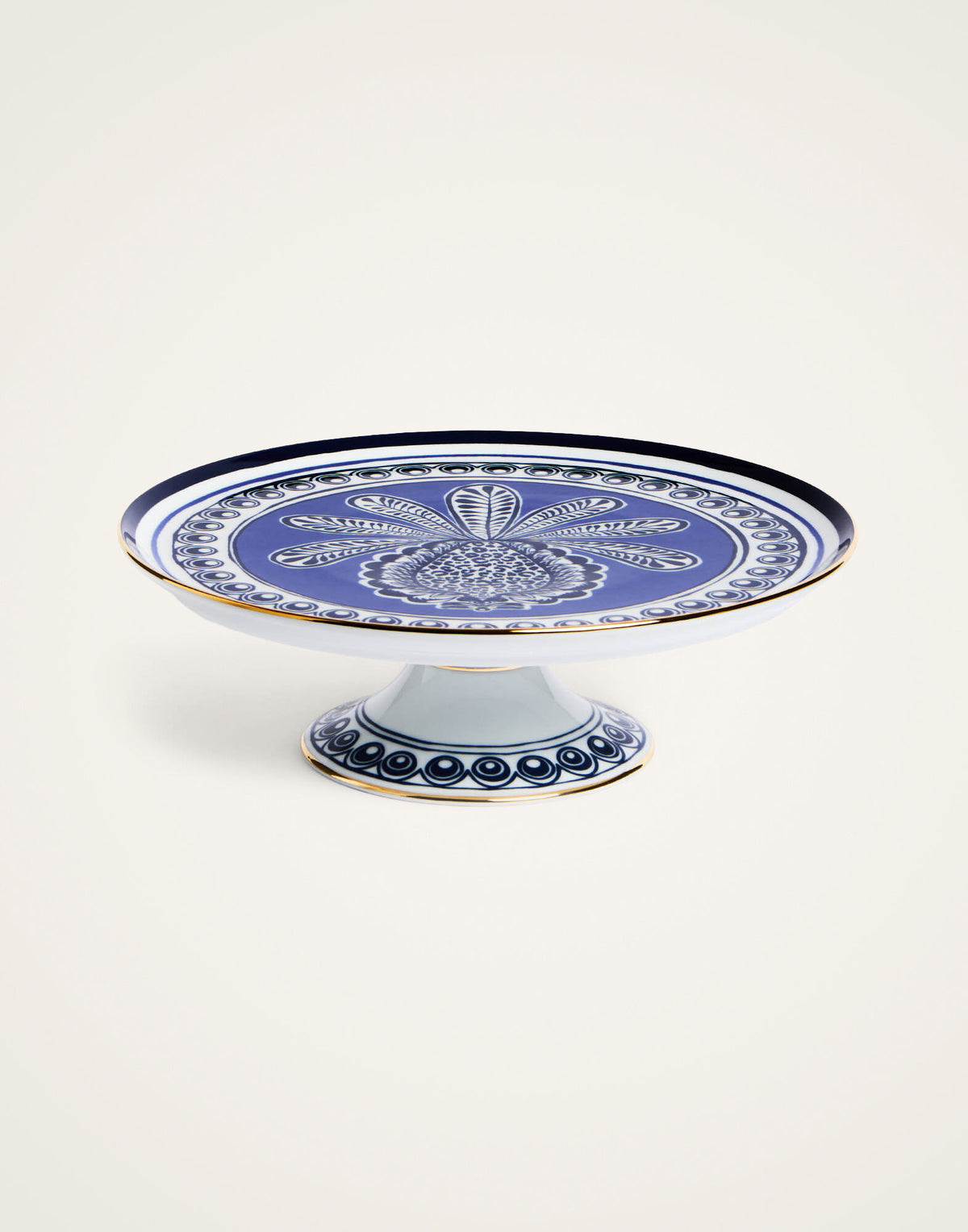 Big Pineapple Cake Stand, Blue, La DoubleJ