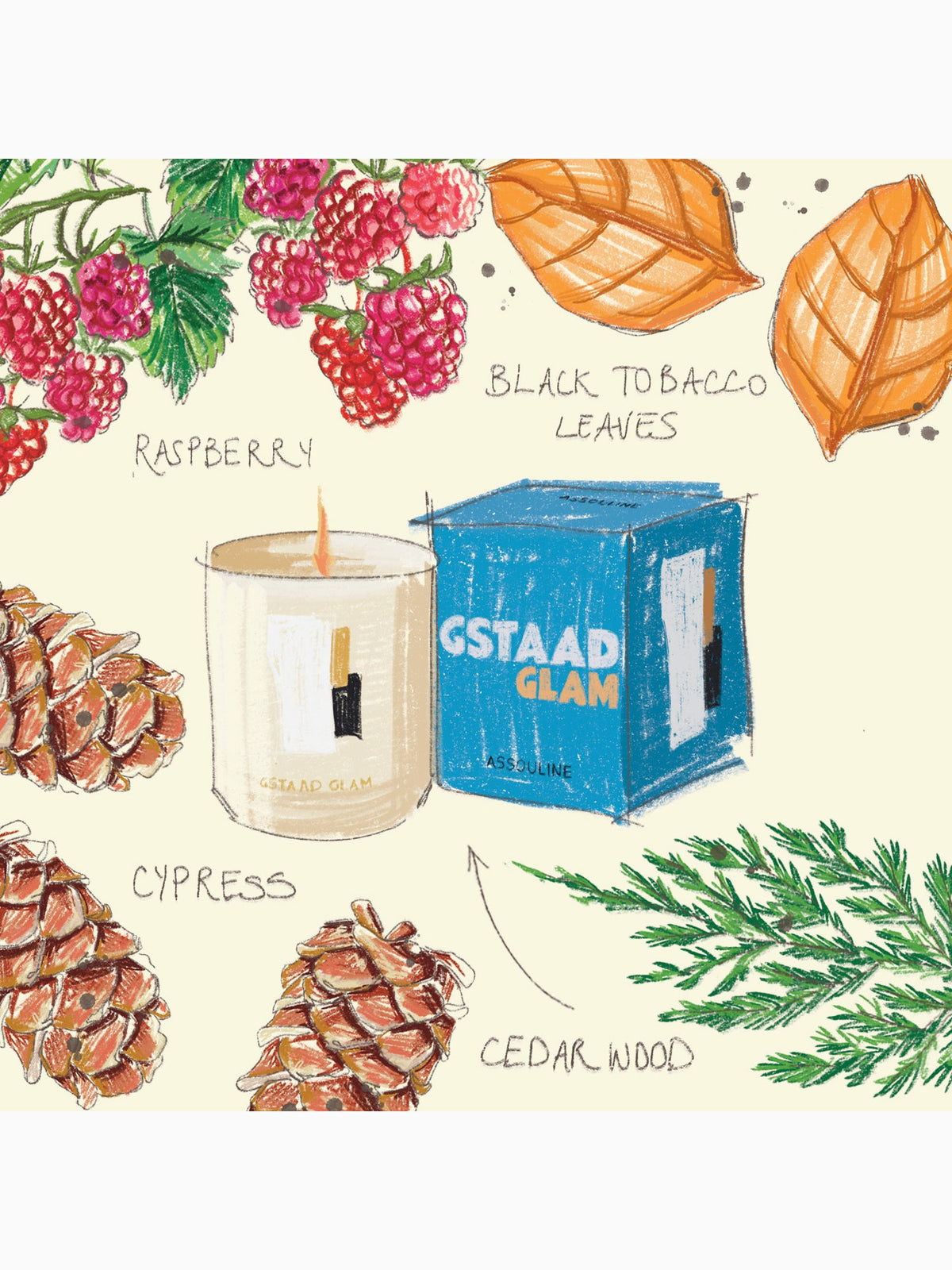 Gstaad Glam Travel From Home Candle, Assouline (3)