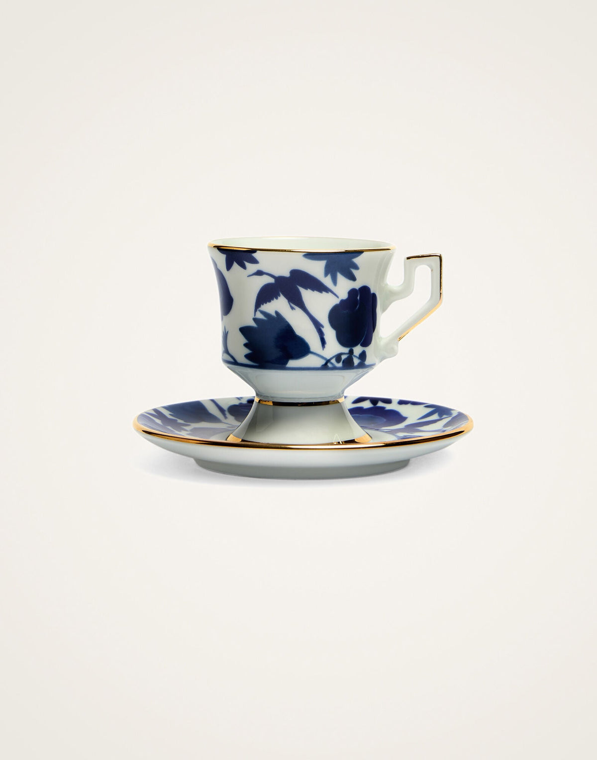 Wildbird Espresso Cups and Saucers Set of 2, La DoubleJ (3)