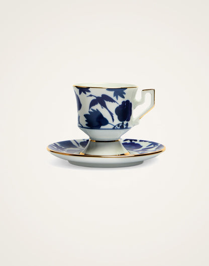 Wildbird Espresso Cups and Saucers Set of 2, La DoubleJ (3)