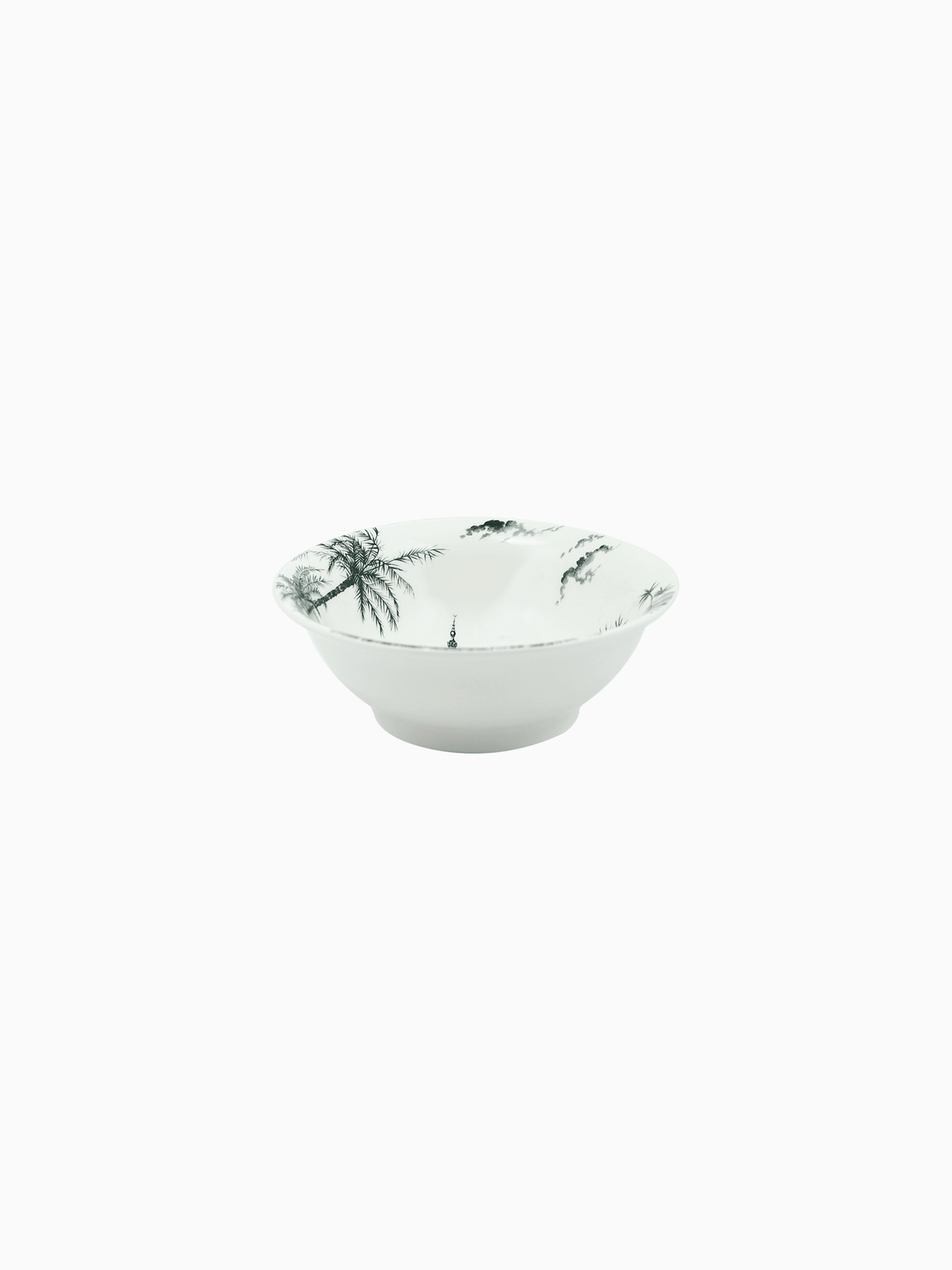 Les Dépareillées Large Cereal Bowls, Green (Set of 4), Gien