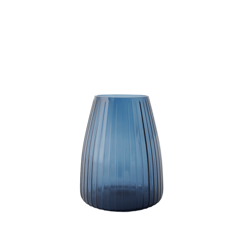 Dim 2.0 Stripe Vase Medium, Blue, XLBoom