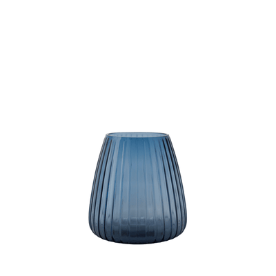 Dim 2.0 Stripe Vase Small, Blue, XLBoom