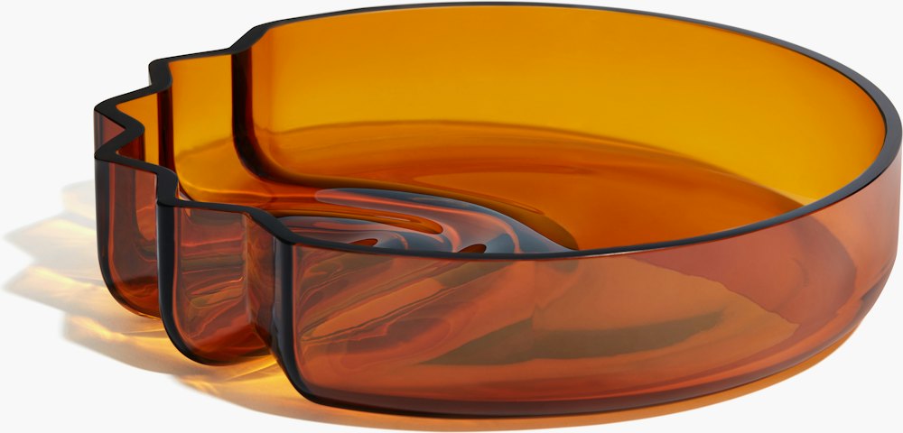 Pulse Platter, Amber, Zaha Hadid Design (3)