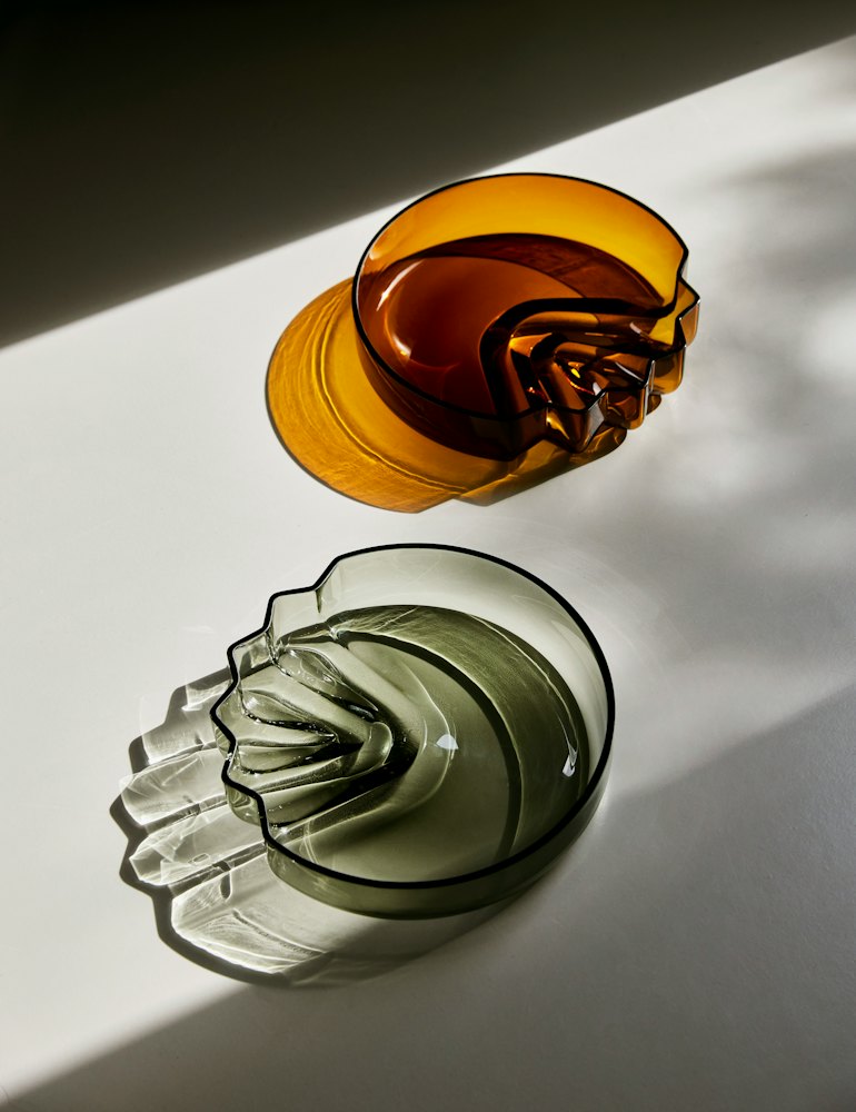 Pulse Platter, Amber, Zaha Hadid Design (4)