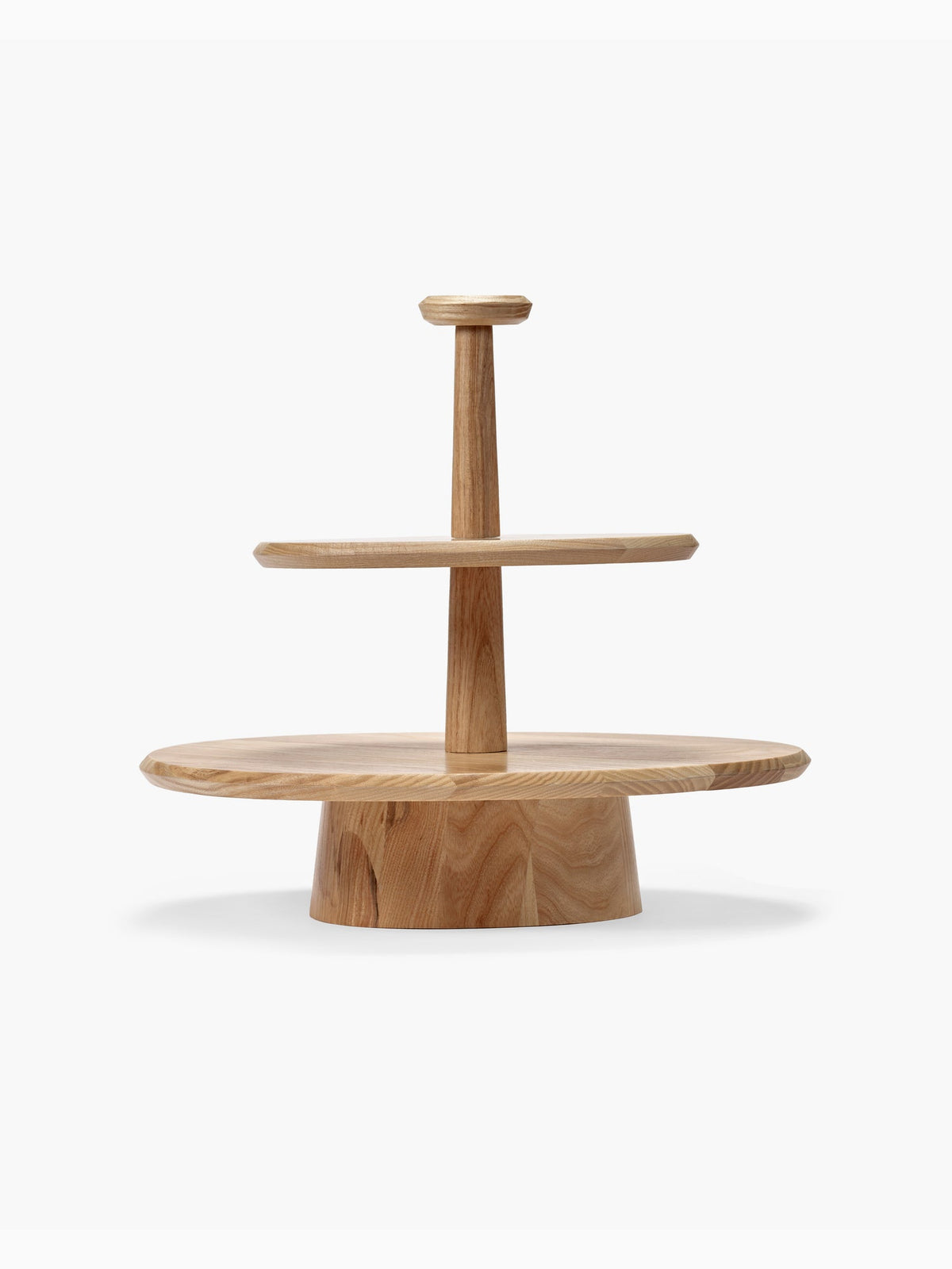 Dune Two-Tier Cake Stand 01, Light Brown, Serax (4)