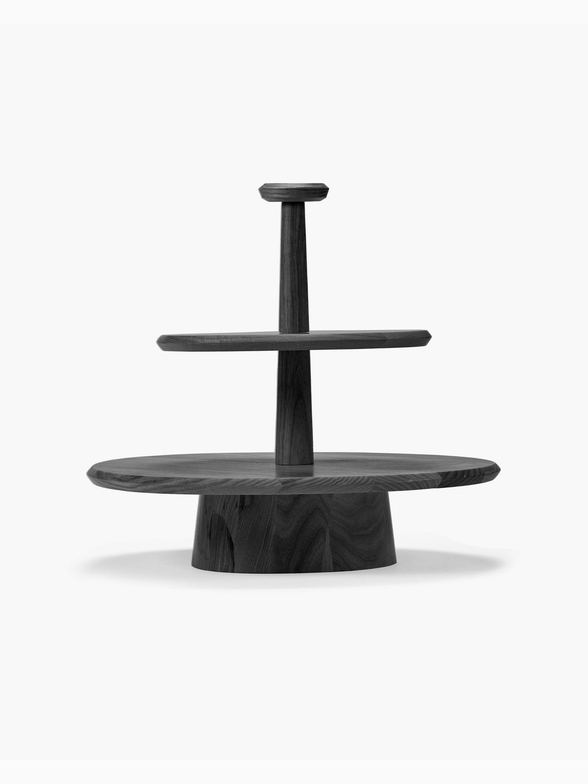 Dune Two-Tier Cake Stand 01, Black, Serax (3)