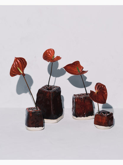 Pique-Fleurs Vase L, Red, Serax (2)