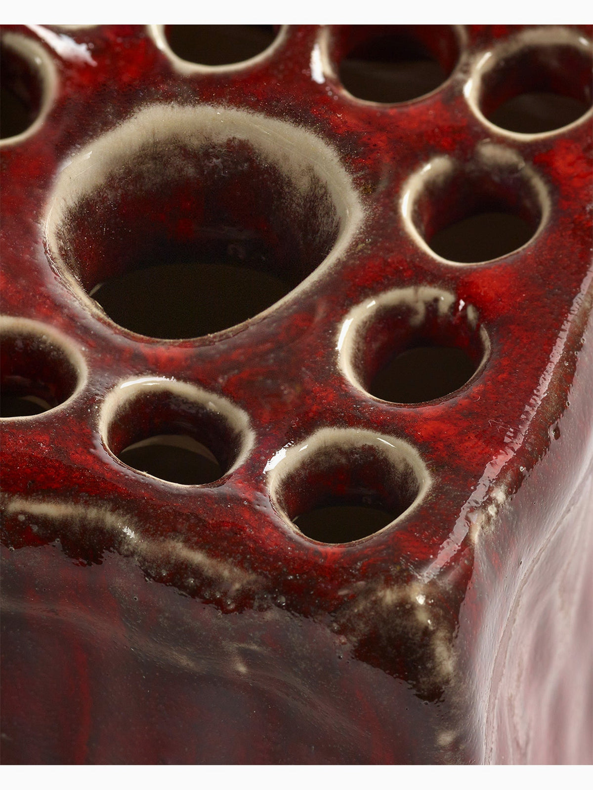 Pique-Fleurs Vase XL, Red, Serax (4)