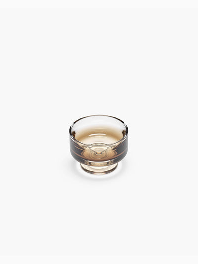 Zuma Low Bowl on Foot S, Amber, Serax (3)