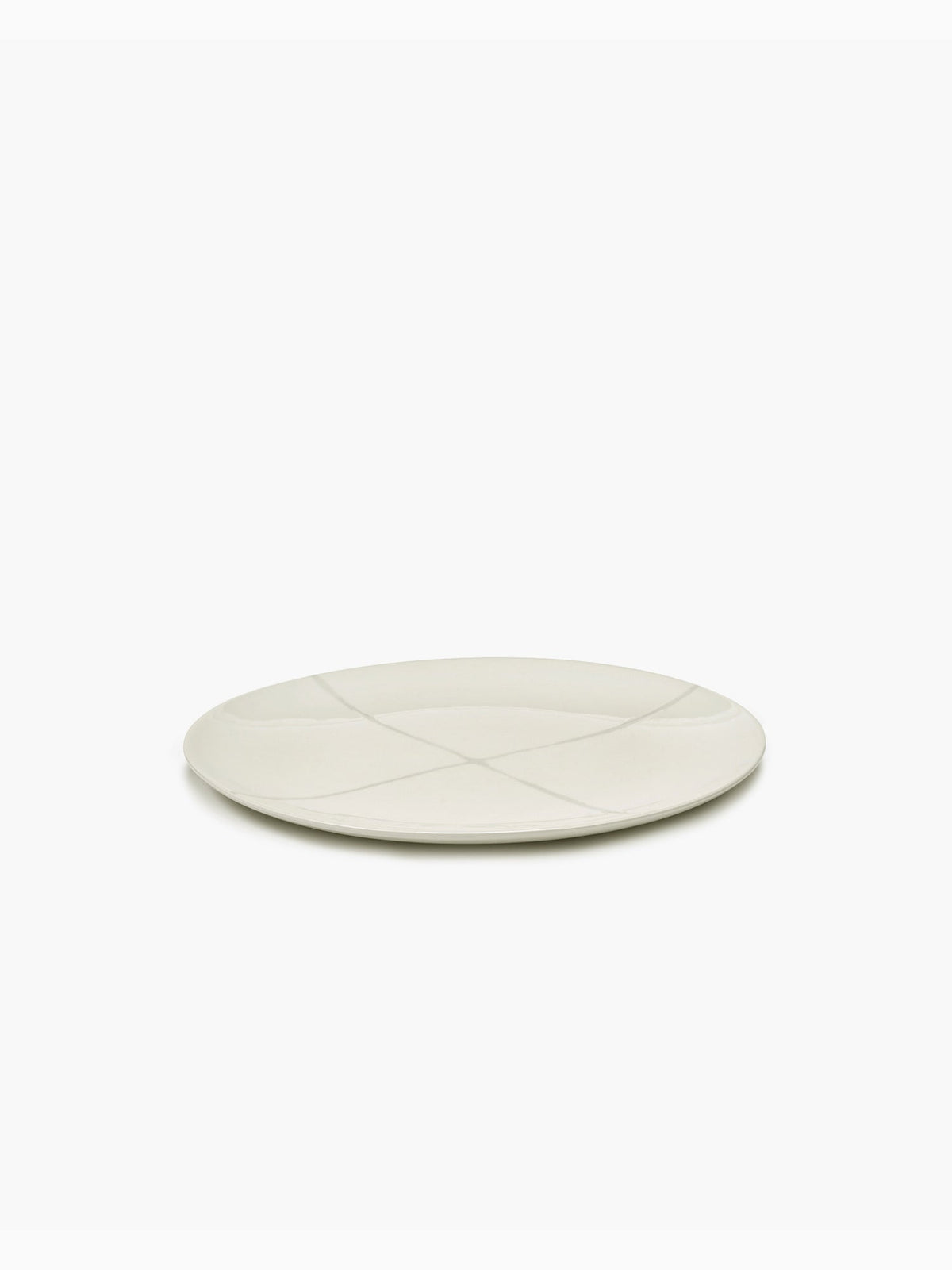 Zuma Dinner Plate, Salt, Serax