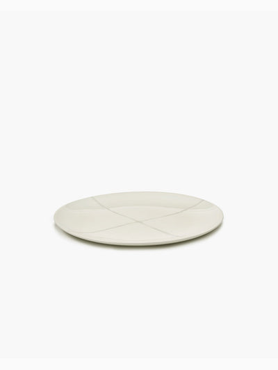 Zuma Dinner Plate, Salt, Serax