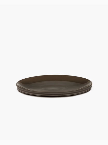 Dune Oval Serving Dish S, Slate, Serax