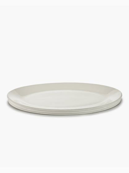 Dune Oval Serving Dish L, Alabaster, Serax