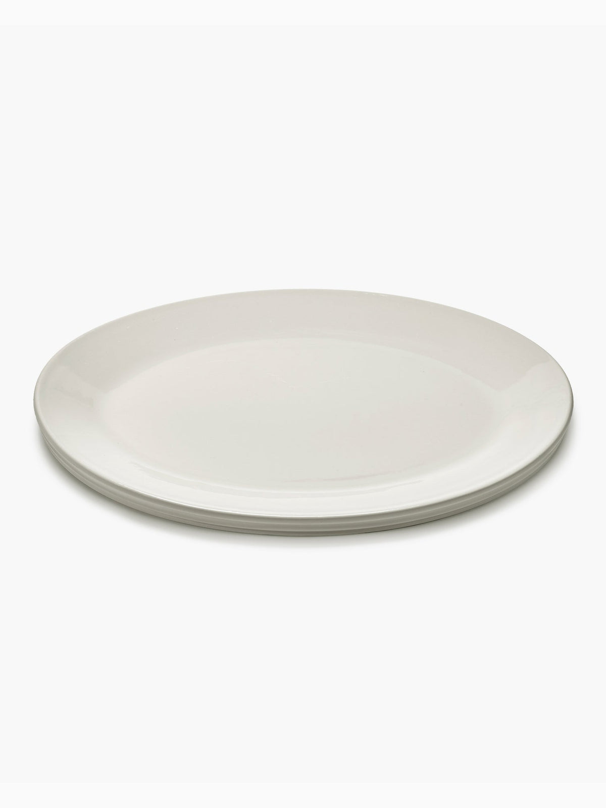 Dune Oval Serving Dish L, Alabaster, Serax (2)