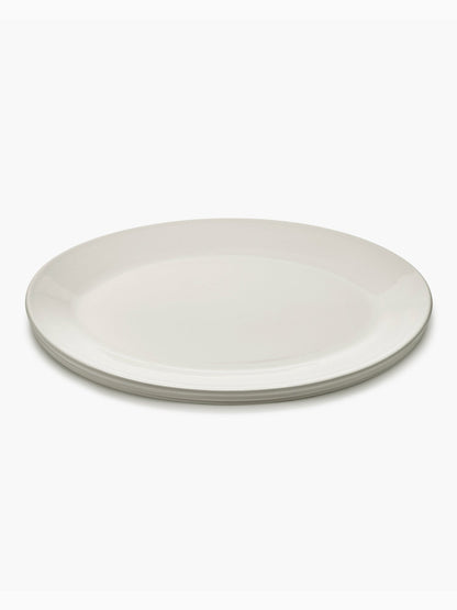 Dune Oval Serving Dish L, Alabaster, Serax (2)