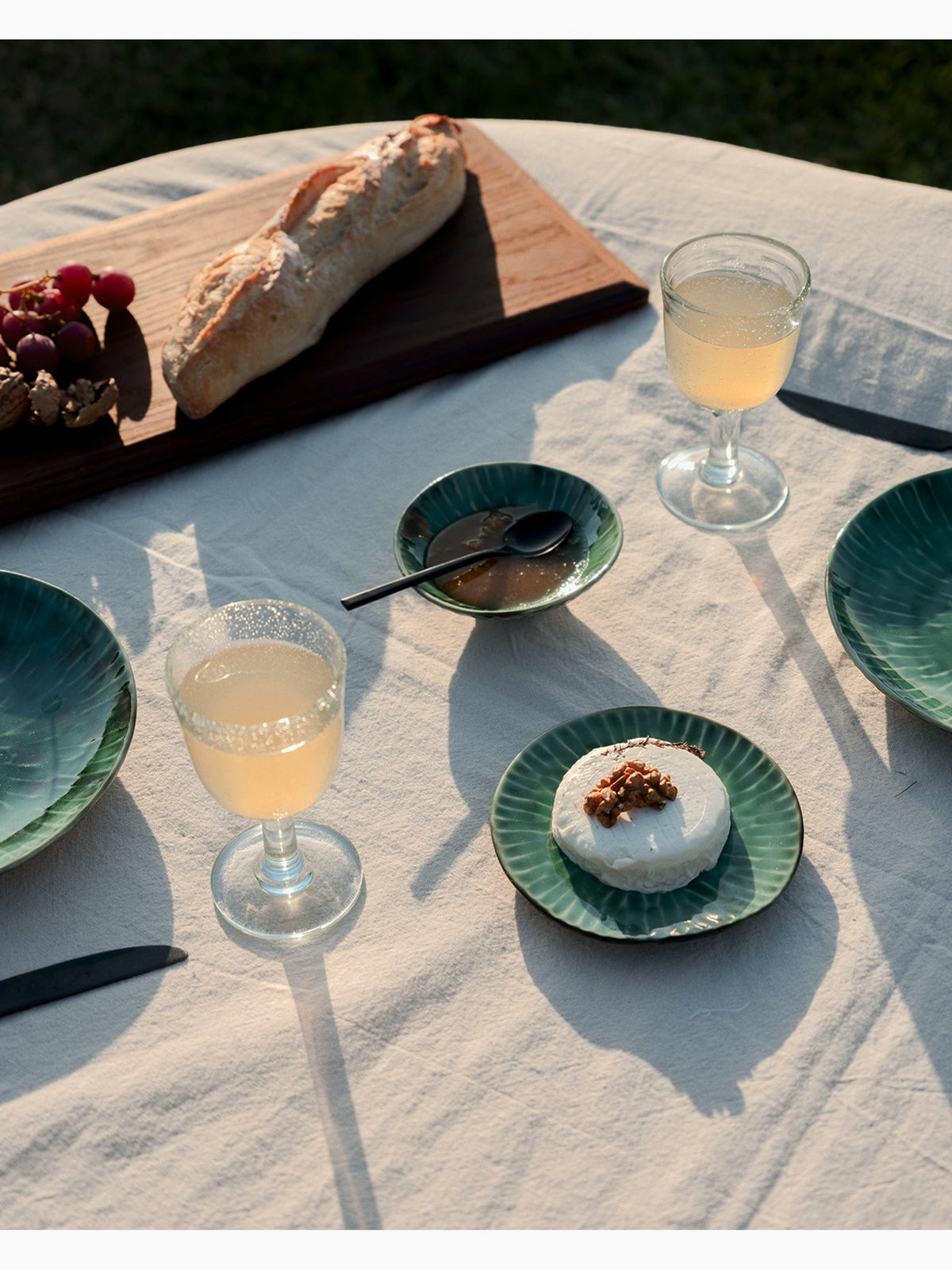 Verde Lanza Dessert Plate, Green, Serax (3)