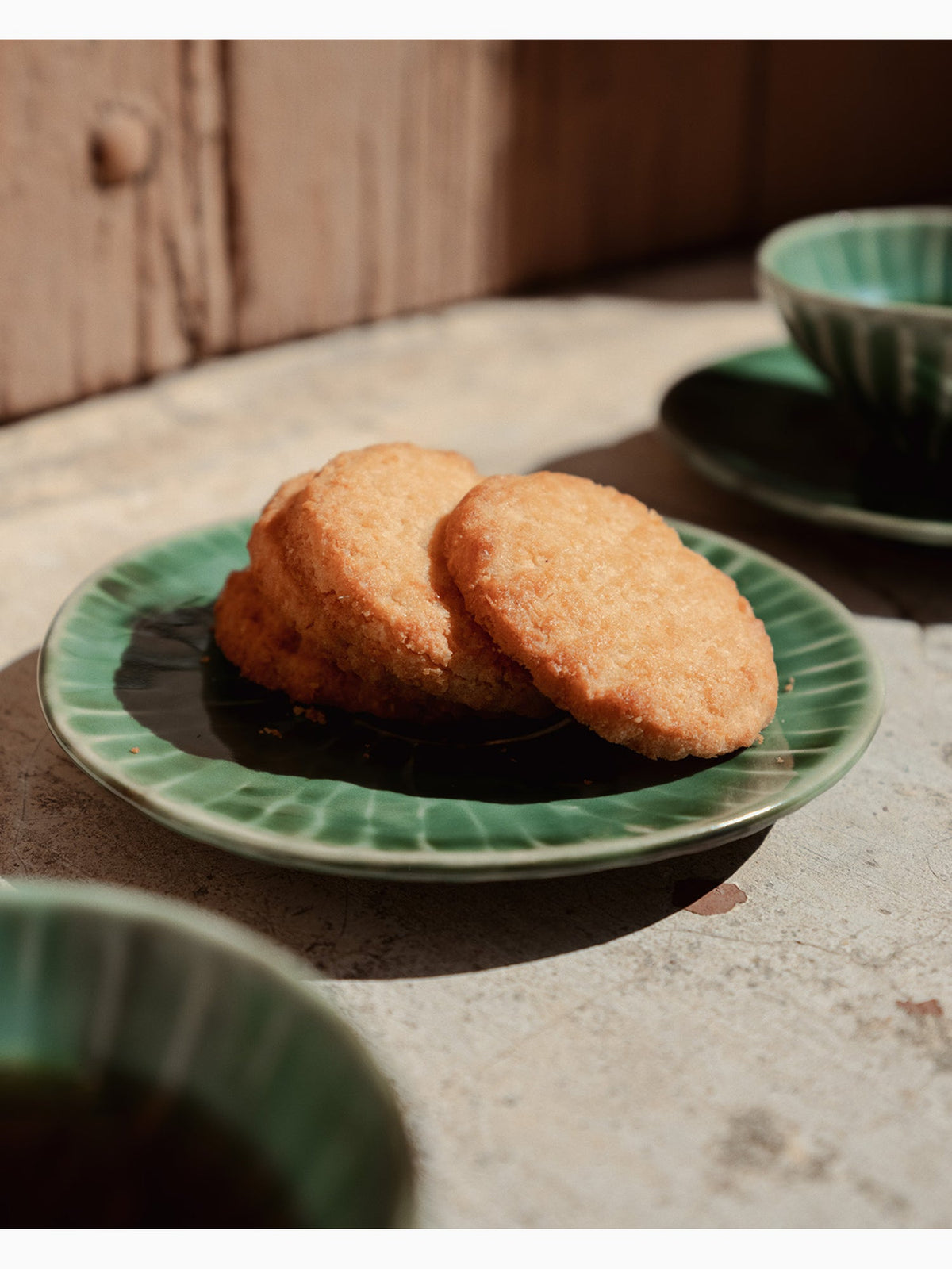 Verde Lanza Dessert Plate, Green, Serax (2)