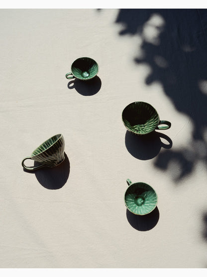 Verde Lanza Espresso Cup, Green, Serax (3)