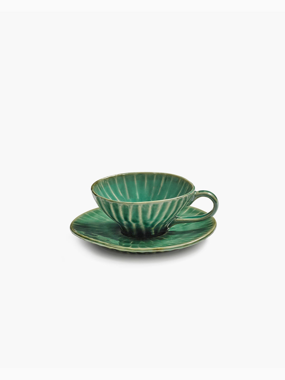 Verde Lanza Espresso Saucer, Green, Serax (5)
