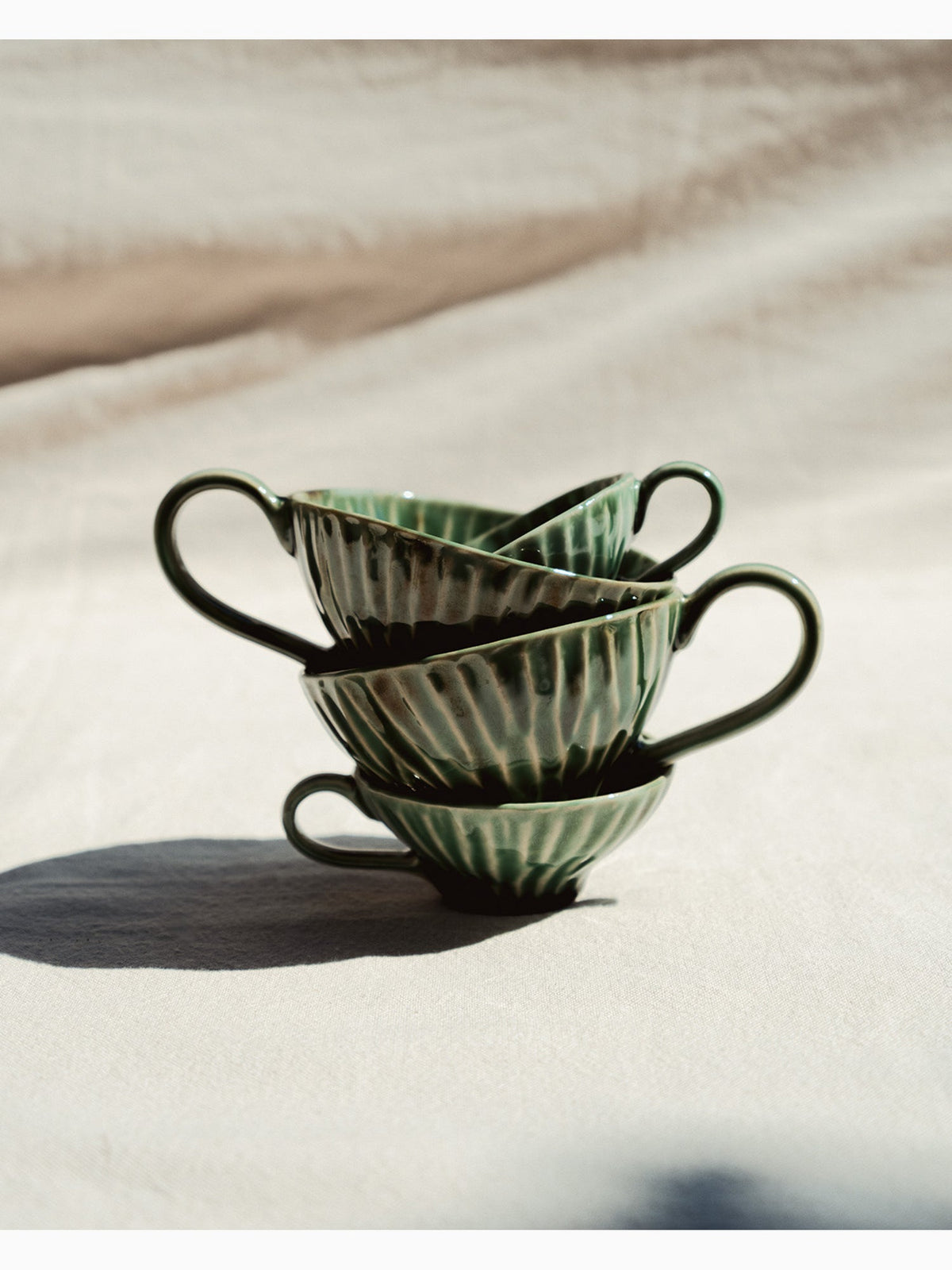 Verde Lanza Cappuccino Cup, Green, Serax (2)