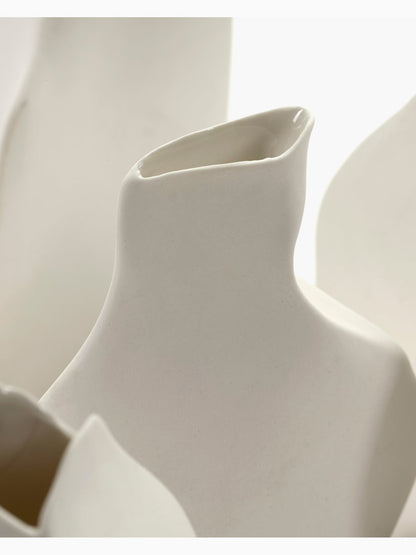 Perfect Imperfection Flower Vase, White, Serax (3)
