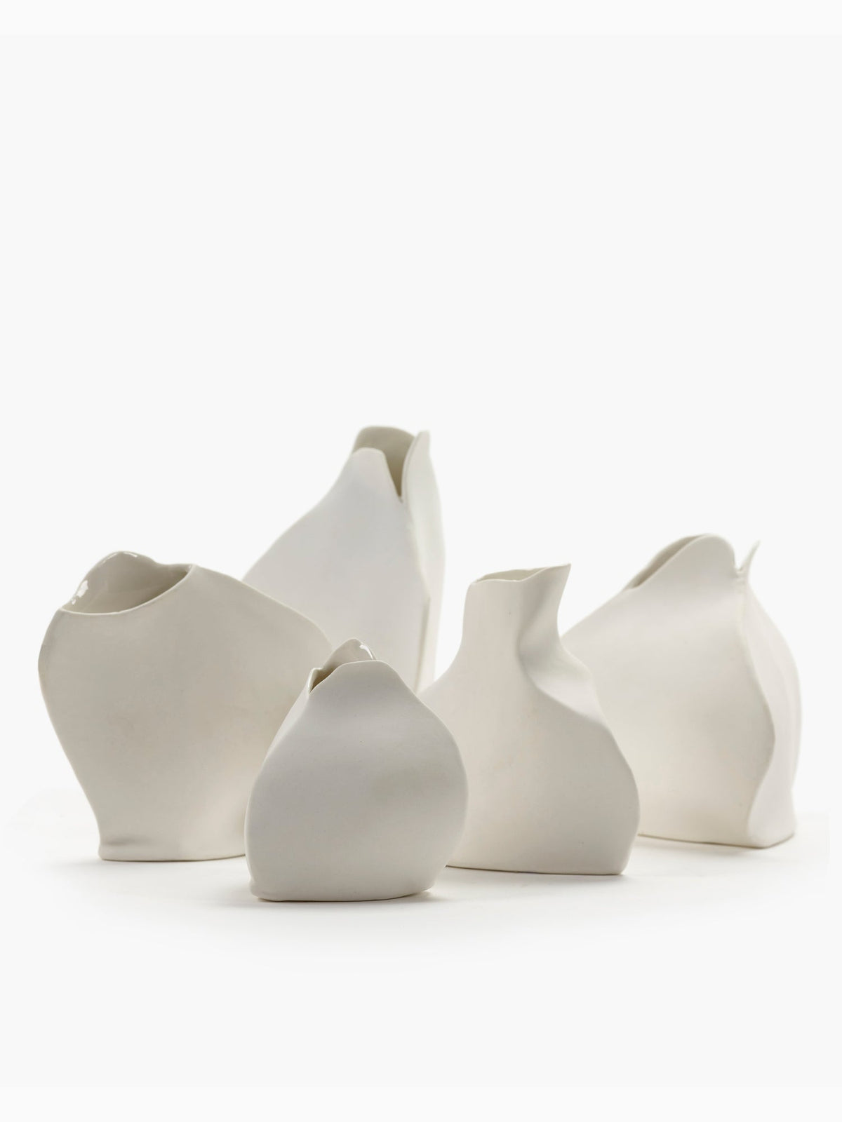 Perfect Imperfection Flower Vase, White, Serax (4)