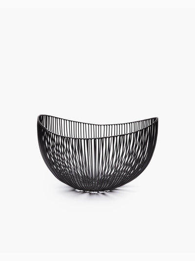Tale Iron Basket, Black, Serax