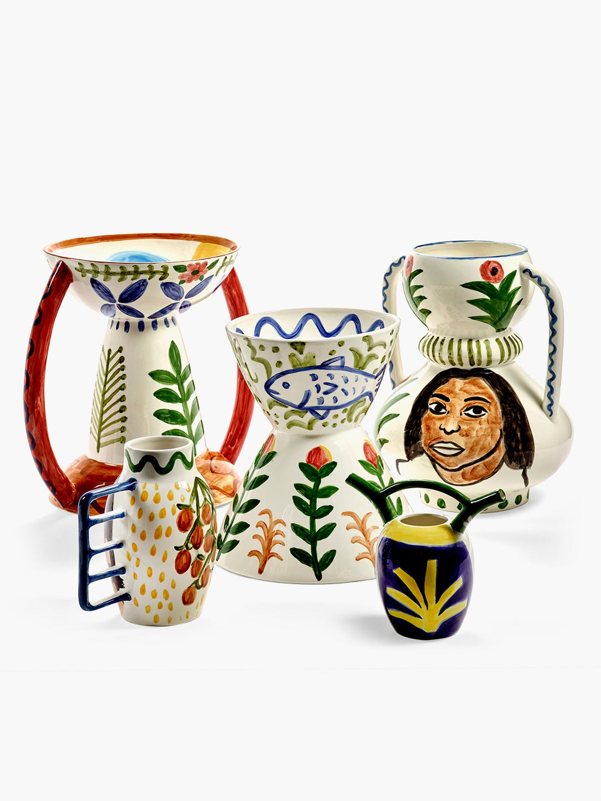 Santiago De Borja Aguaje Vase, Mix, Serax (5)