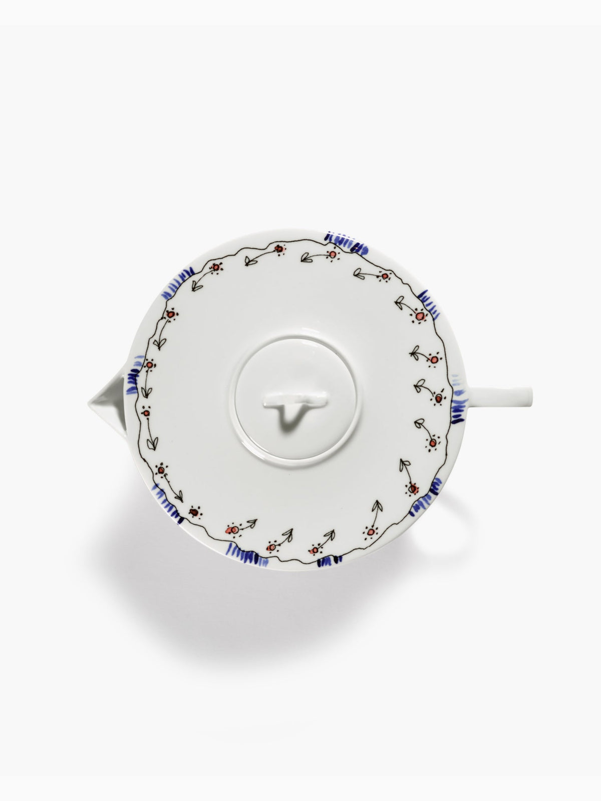 Midnight Flowers Anemone Teapot, Milk, Serax