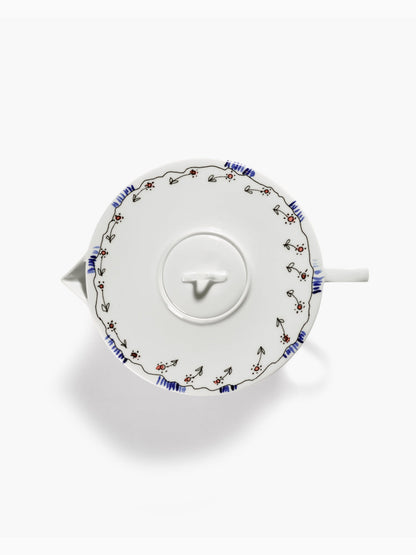 Midnight Flowers Anemone Teapot, Milk, Serax