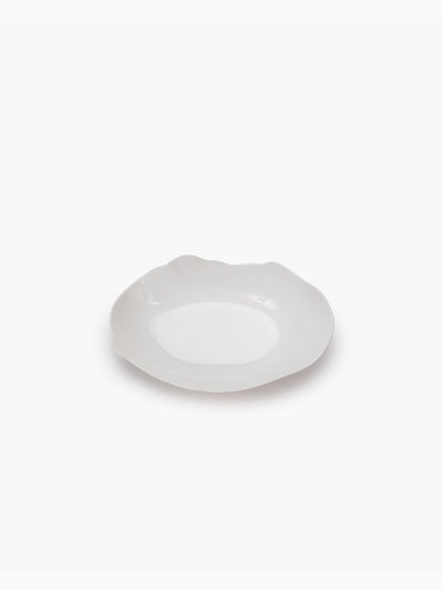 Perfect Imperfection Deep Oval Plate, White, Serax (3)