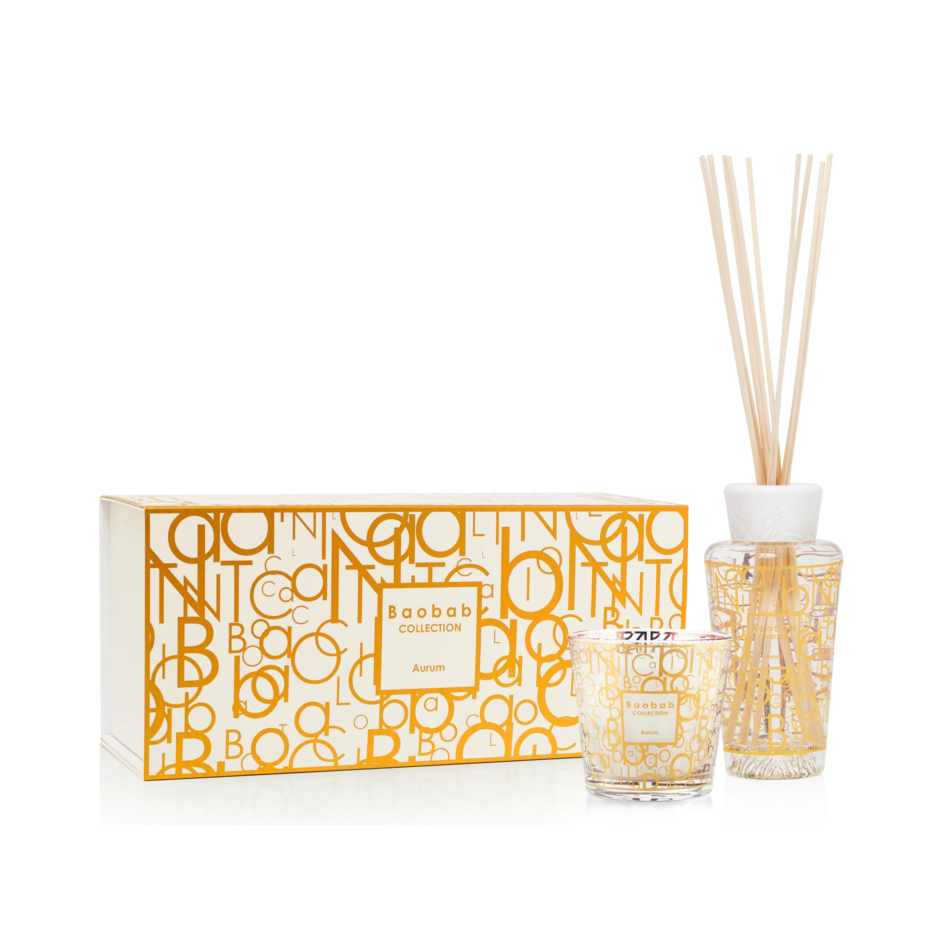 GIFT BOX CANDLE - DIFFUSER AURUM
