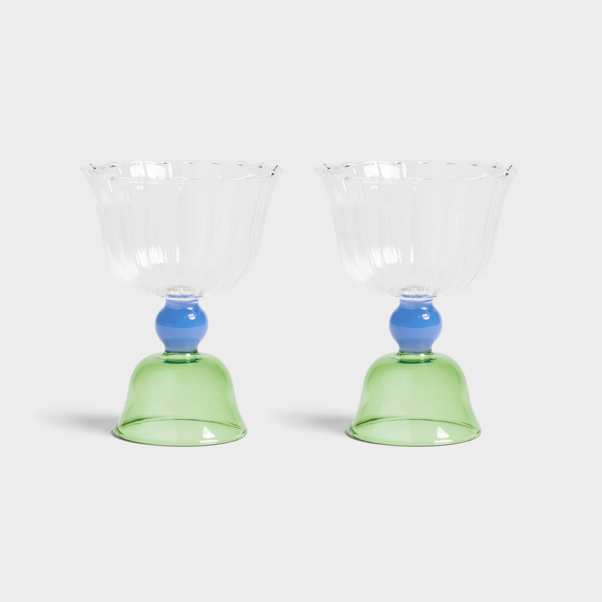 GLASS TULIP SET 2