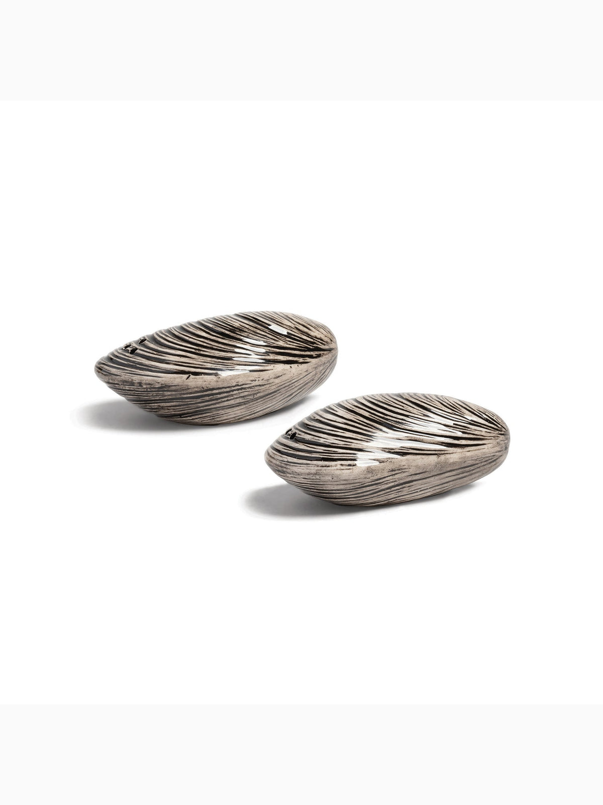 Mussel Salt & Pepper Shakers, &Klevering