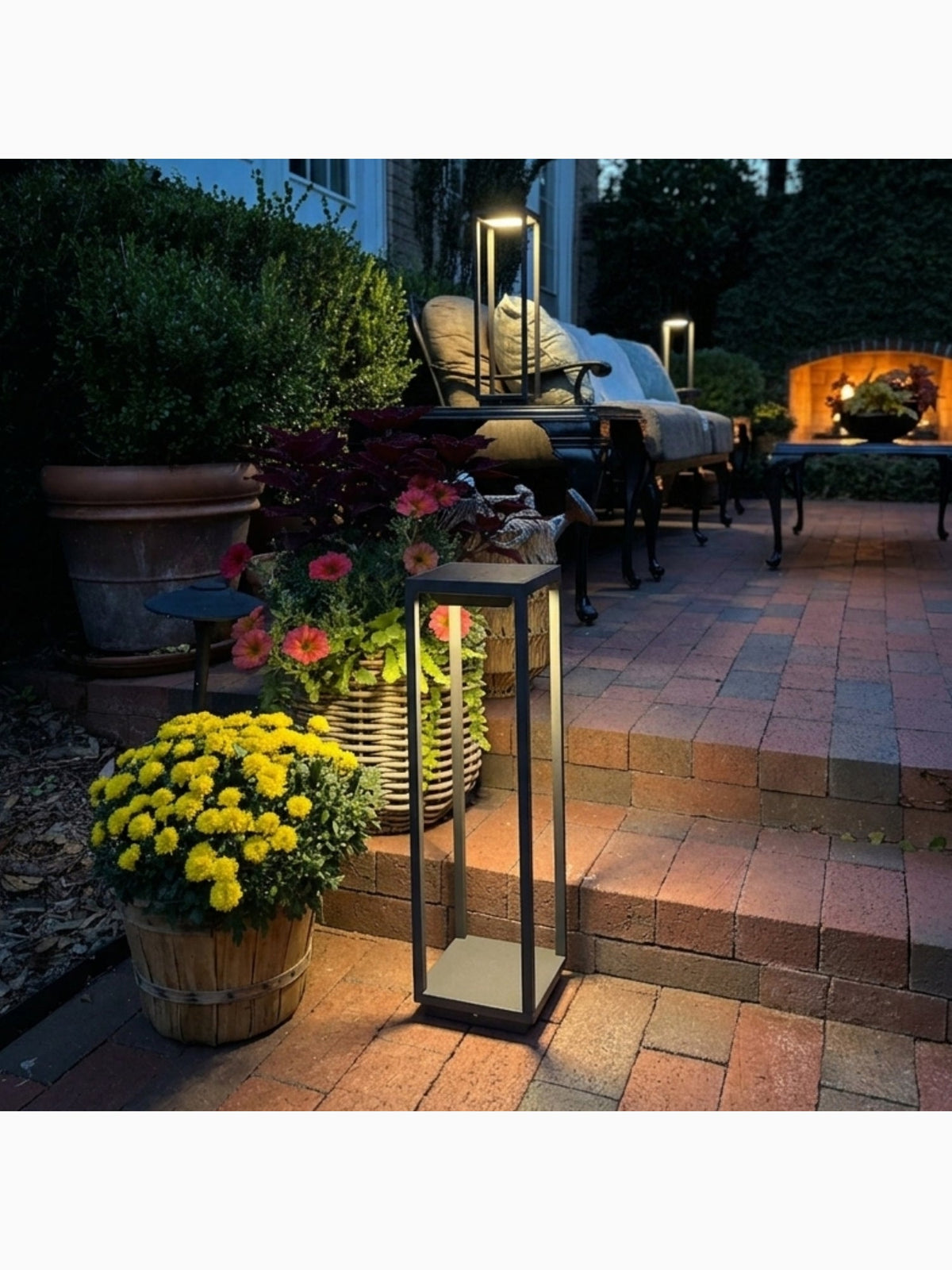 Home Solar Floor Lamp, Dark Gray, Zafferano (3)
