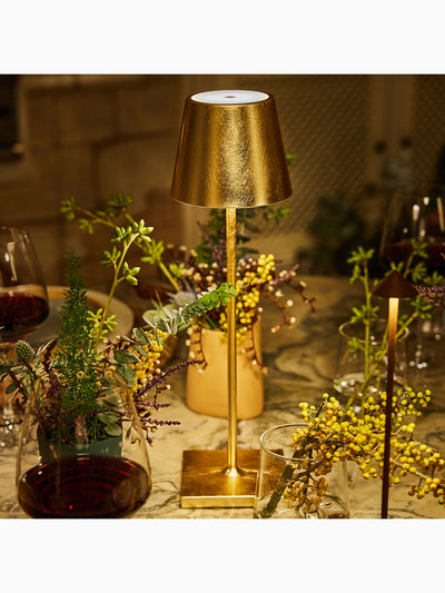 Poldina Pro Table Lamp, Gold Leaf, Zafferano (4)