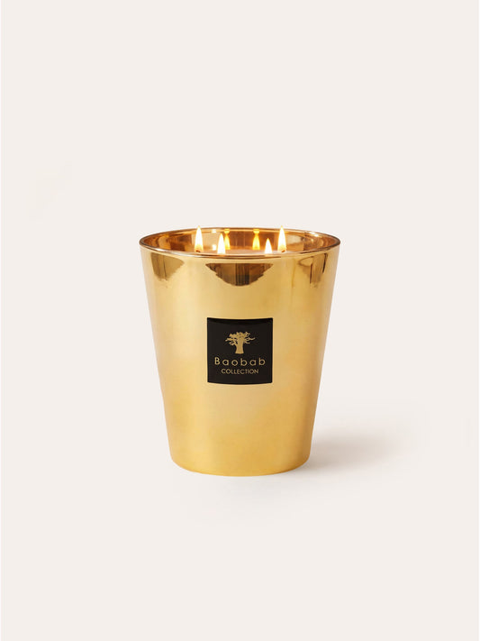 Les Exclusives Aurum Scented Candle, Max 16, Baobab Collection