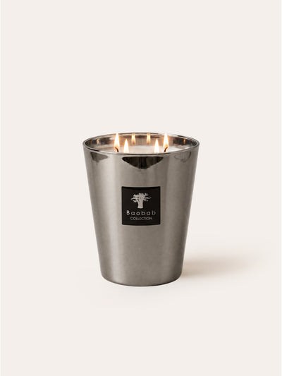 Les Exclusives Platinum Scented Candle, Max 16, Baobab Collection