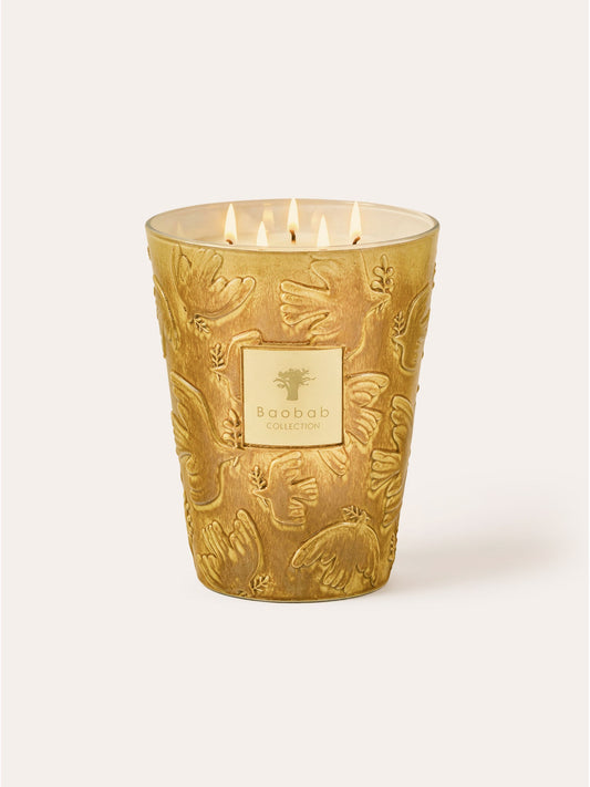 Paz Dove Scented Candle, Max 24, Baobab Collection