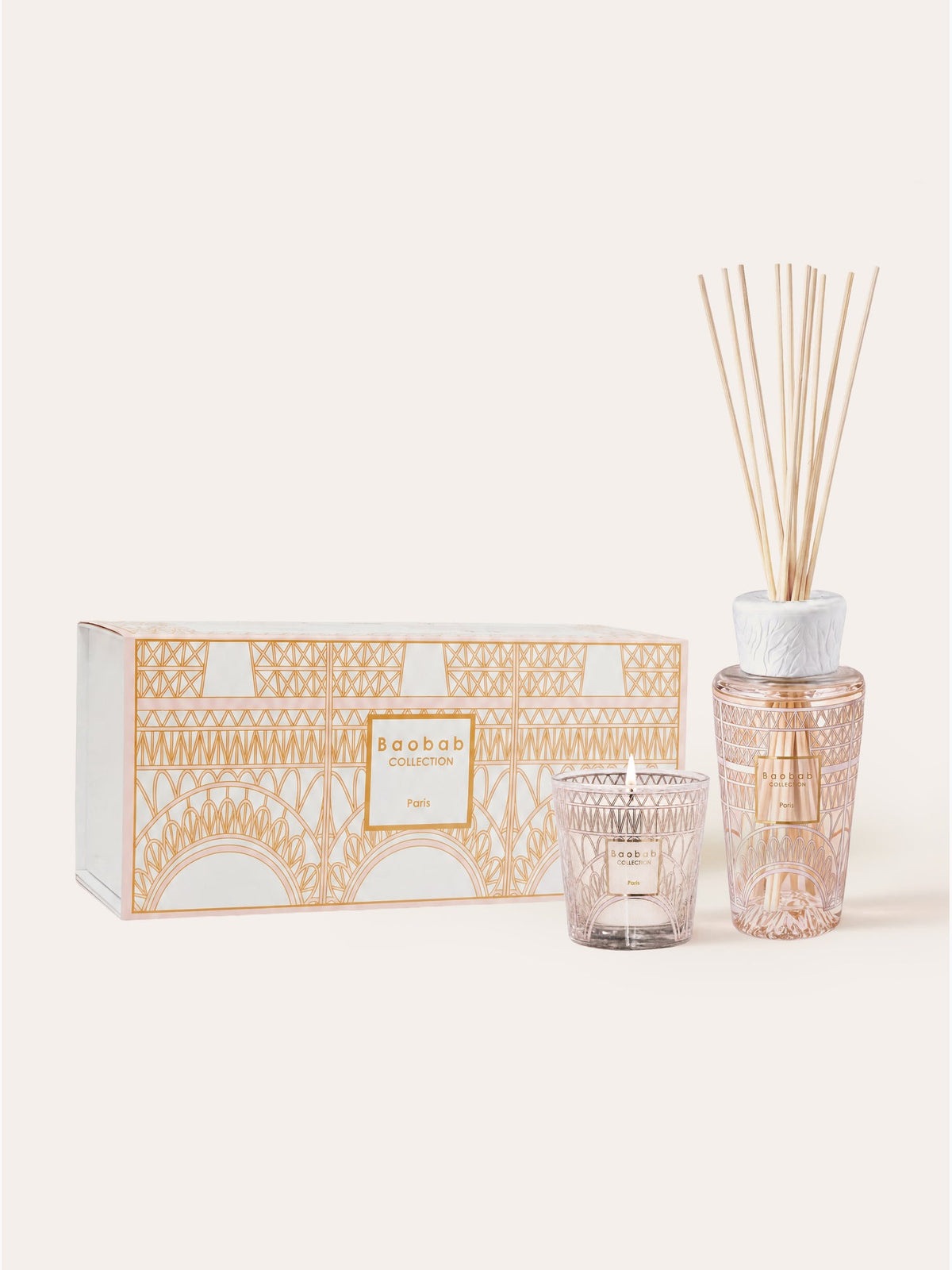 My First Baobab Paris Candle & Diffuser Gift Box, Baobab Collection