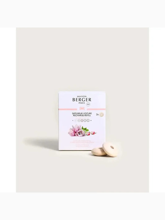 Underneath the Magnolias Car Diffuser Refill, Lampe Berger