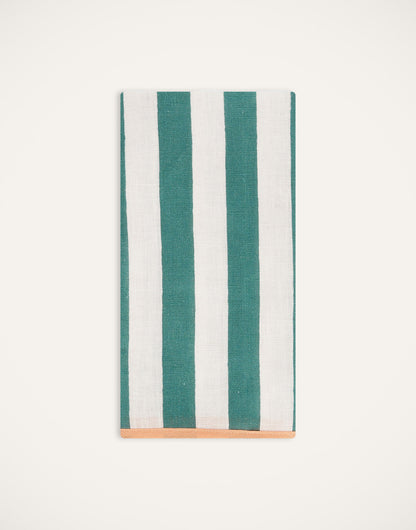 Riviera Large Napkins Set of 2, Green, La DoubleJ (2)