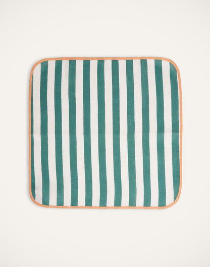 Riviera Large Napkins Set of 2, Green, La DoubleJ (4)