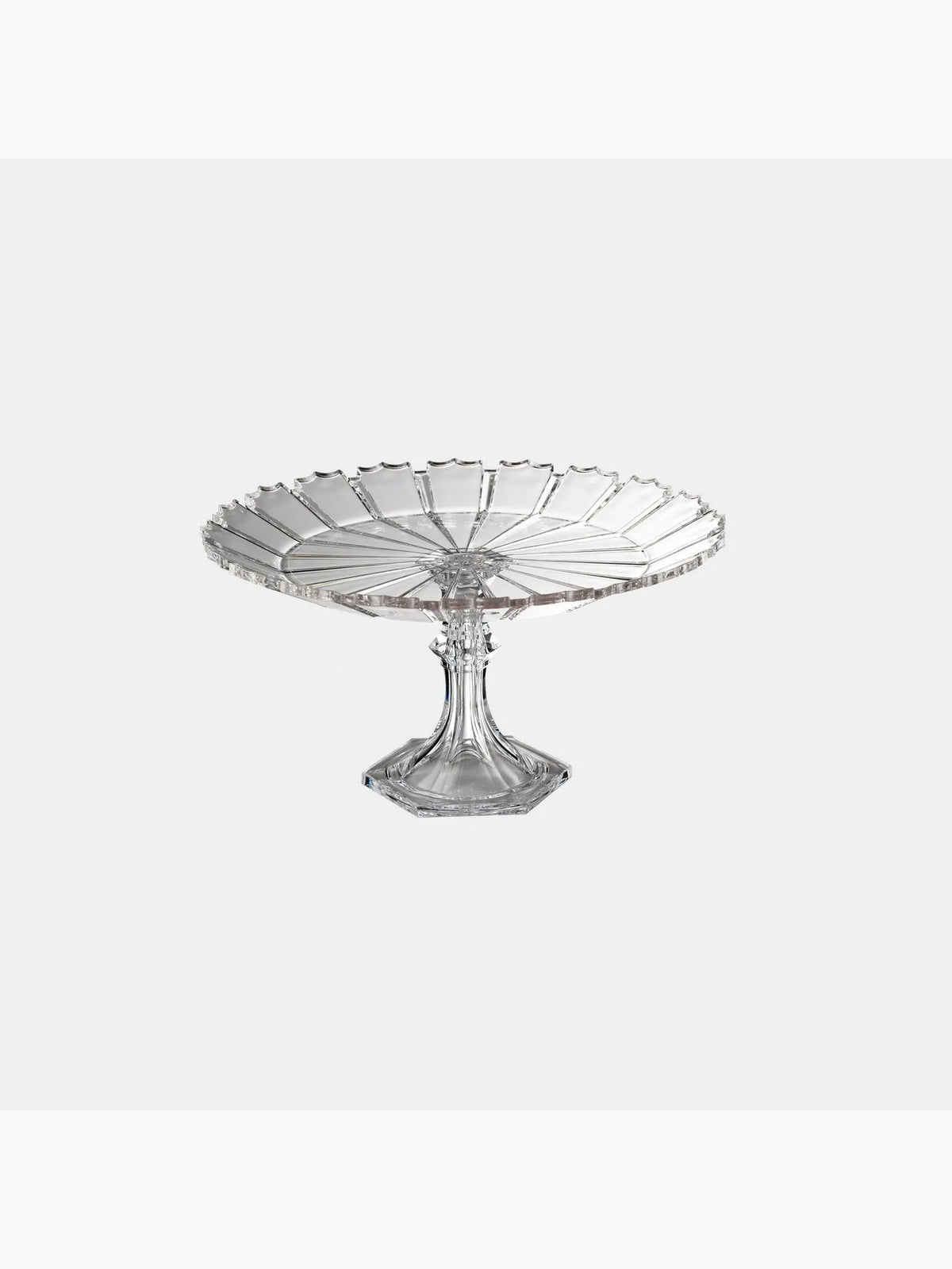 Ninfea Cake Stand, Clear, Mario Luca Giusti