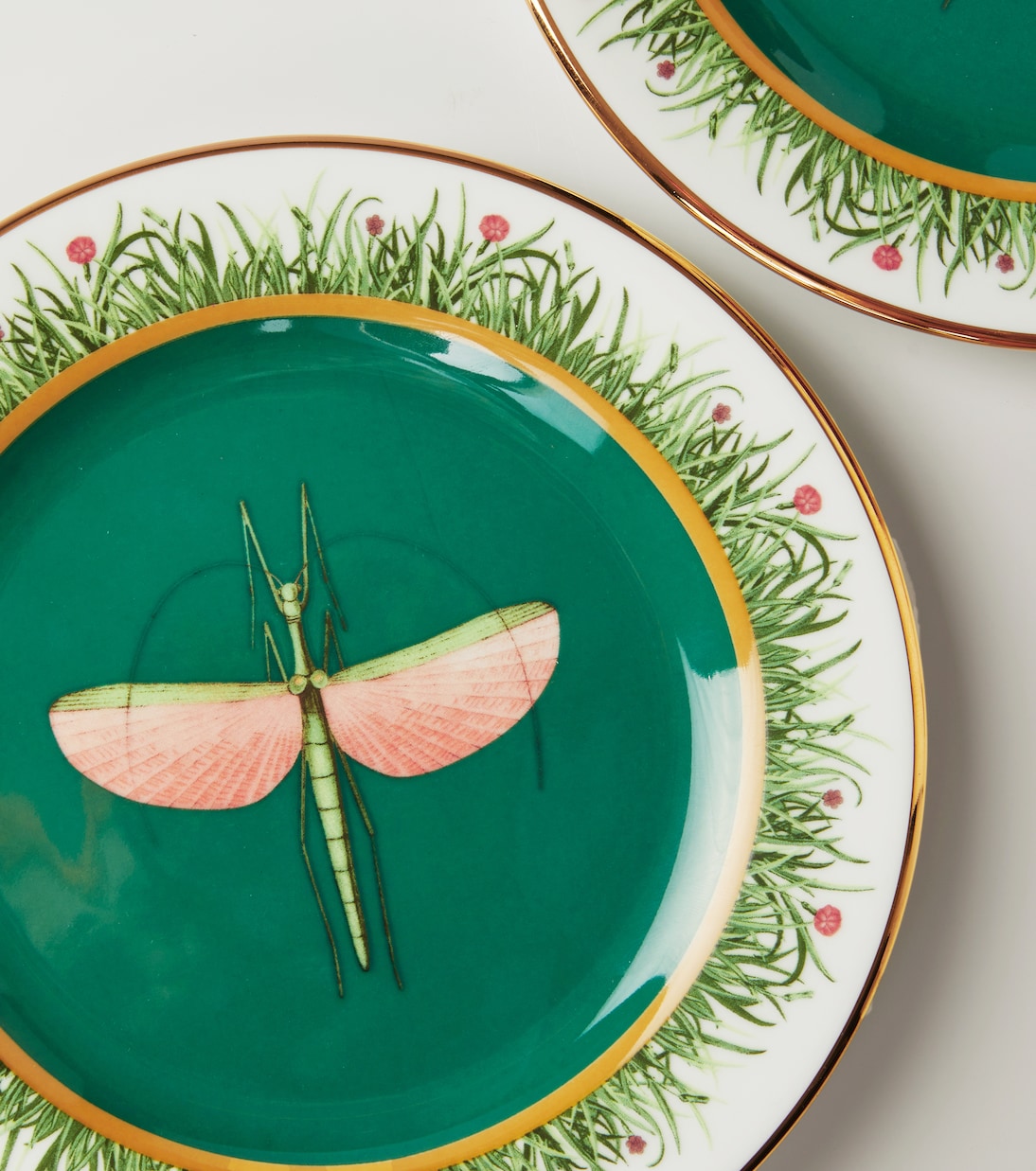 Libellula Mini Plate, Green, La DoubleJ (2)