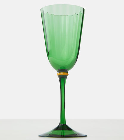 Rainbow Wine Glasses Set of 2, Green, La DoubleJ (3)