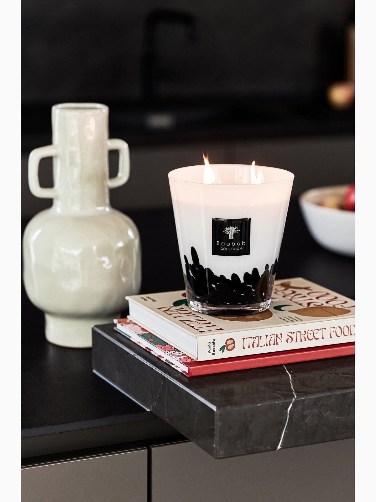 Feathers Scented Candle, Max 16, Baobab Collection (2)