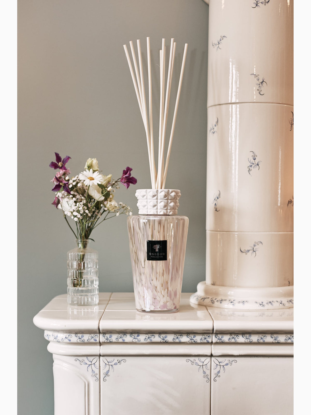 Pearls White Totem Diffuser, 5 L, Baobab Collection (2)